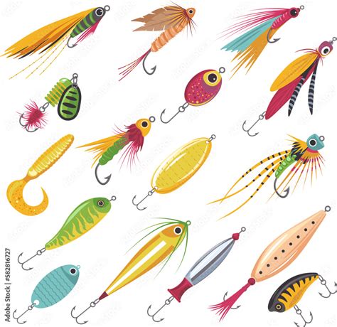 2,600+ Fishing Lure Drawings Stock Illustrations, Royalty.